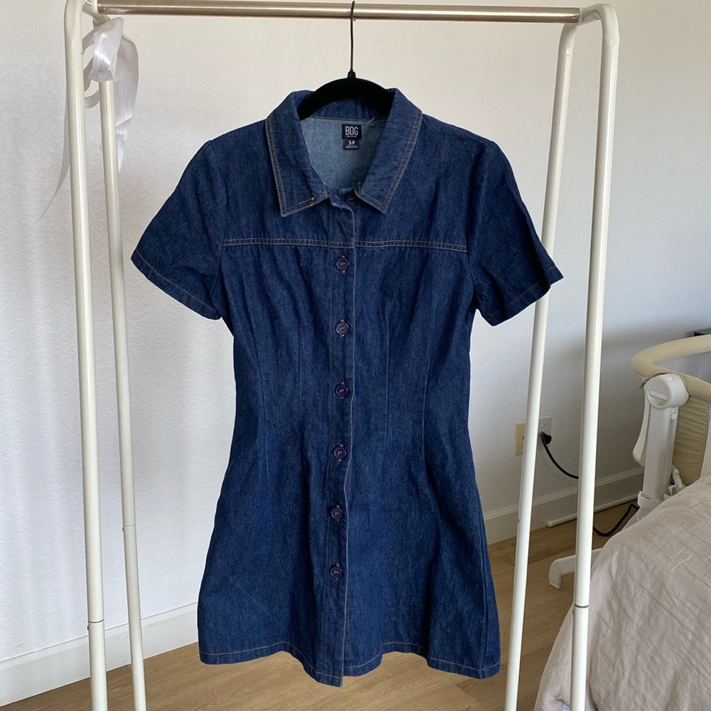 Denim Mini Dress